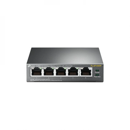 Коммутатор 5-портовый с РоЕ Tp-link TL-SF1005LP