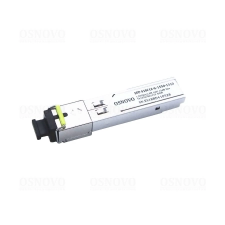 SFP-модуль OSNOVO SFP-S1SC12-G-1550-1310