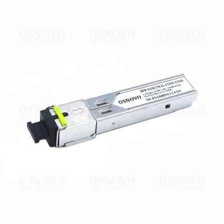 SFP-модуль OSNOVO SFP-S1SC19-G-1550-1310