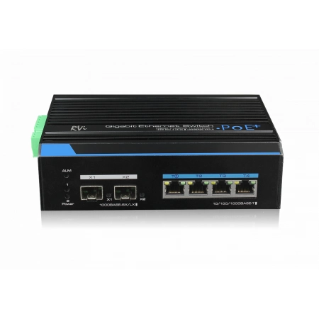 Коммутатор с питанием по PoE RVi RVi-2NSIM04G-2S