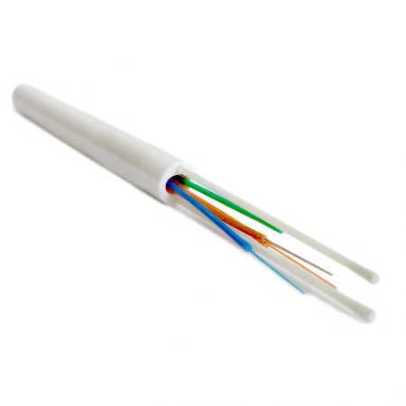 Кабель волоконно-оптический одномодовый Hyperline FO-DPE-IN-9S-8-LSZH-WH