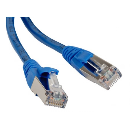 Патч-корд медный Hyperline PC-LPM-STP-RJ45-RJ45-C5e-1.5M-LSZH-BL