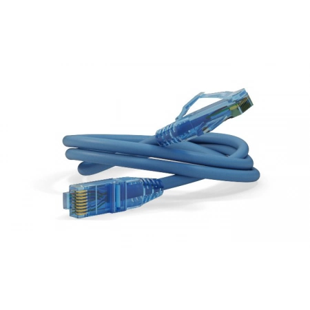 Патч-корд медный Hyperline PC-LPM-UTP-RJ45-RJ45-C6-1M-LSZH-BL