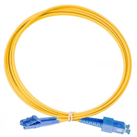 Патч-корд оптический EuroLAN 41F-S2-SC-LC-01