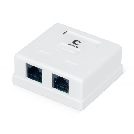 Розетка RJ-45 CABEUS WS-8P8C-Cat.5e-2 (7247c)