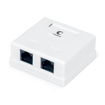 Розетка RJ-45 CABEUS WS-8P8C-Cat.6-2 (7482c)