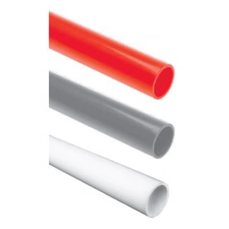 Труба ПВХ гладкая белая Экопласт 33025-W