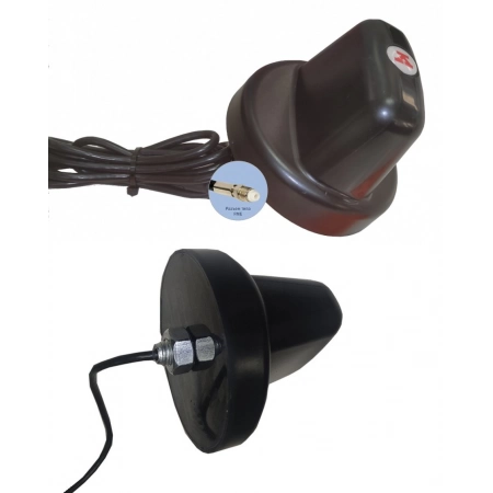 Антенна универсальная врезная, антивандальная Антей-Ко Антера МС 1163 FME 3м, врезная, 2-7,5dB