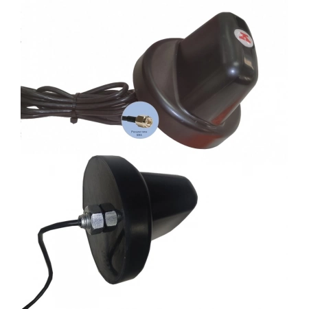 Антенна универсальная врезная, антивандальная Антей-Ко Антера МС 1163 SMA 3м, врезная, 2-7,5dB