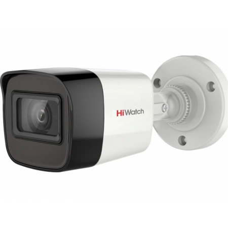Бюджетная видеокамера мультиформатная цилиндрическая HiWatch DS-T800(B) (2.8 mm)