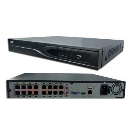 IP-видеорегистратор 32-канальный KENO KN-PRO32/2-16P-4K
