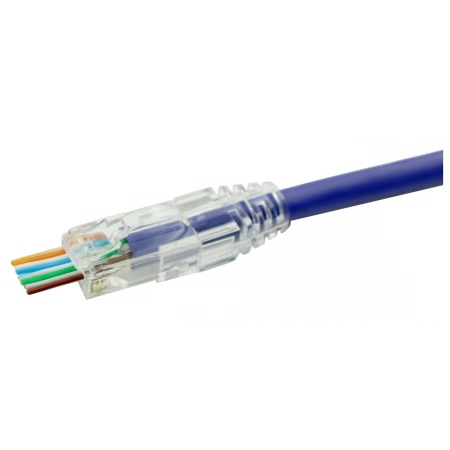 Разъем RJ-45 Hyperline PLEZ-8P8C-UA-C5-100 (100 шт)