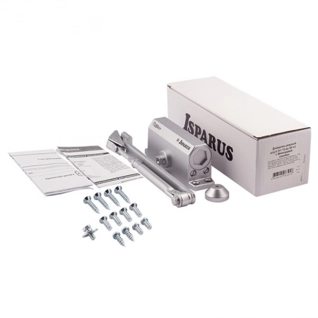 Доводчик дверной NORA-M ISPARUS 410 F (серебро)