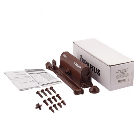 Доводчик дверной NORA-M ISPARUS 430 F (коричневый)