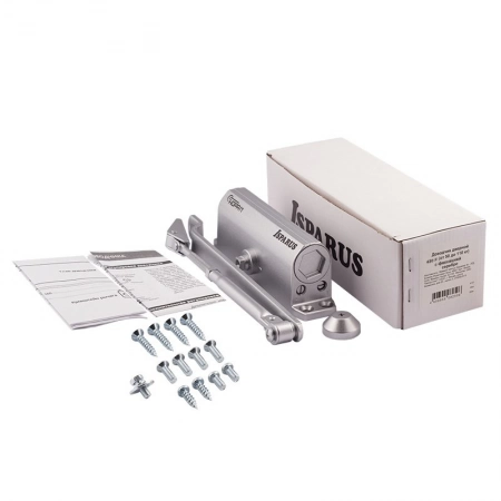 Доводчик дверной NORA-M ISPARUS 430 F (серебро)