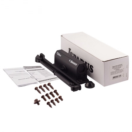 Доводчик дверной NORA-M ISPARUS 440 (чёрный)