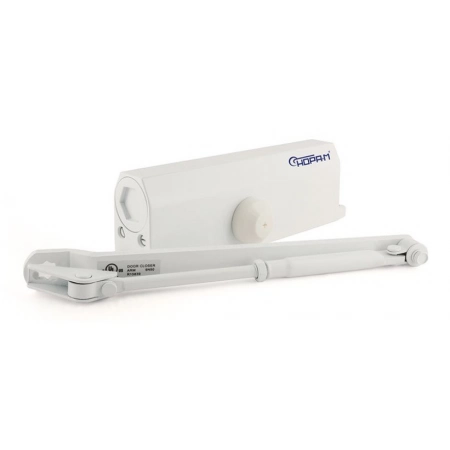 Доводчик дверной NORA-M 740 DA (белый)