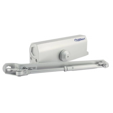 Доводчик дверной NORA-M 740 DA (серебро)