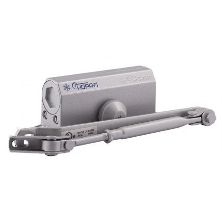 Доводчик дверной NORA-M НОРА-М №2S (серый)