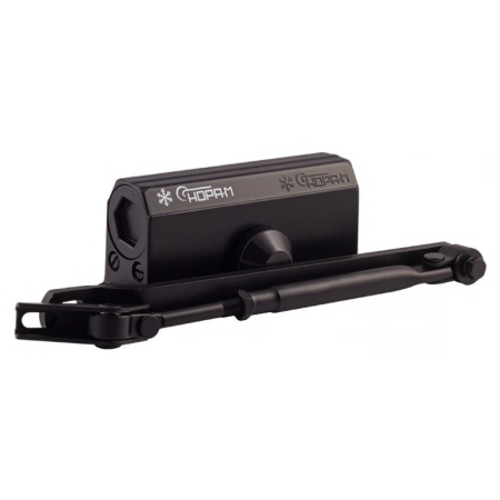 Доводчик дверной NORA-M НОРА-М №2S (чёрный)