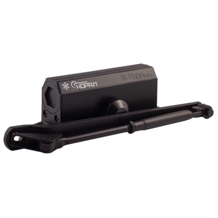 Доводчик дверной NORA-M НОРА-М №3S бол. (чёрный)