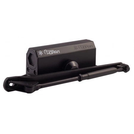 Доводчик дверной NORA-M НОРА-М №3S бол. F (чёрный)