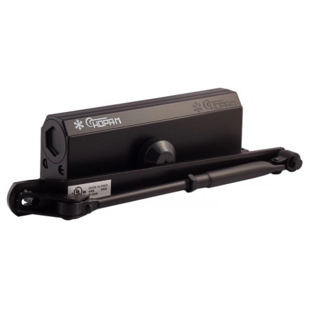 Доводчик дверной NORA-M НОРА-М №4S (чёрный)