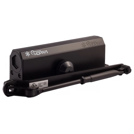 Доводчик дверной NORA-M НОРА-М №5S (чёрный)