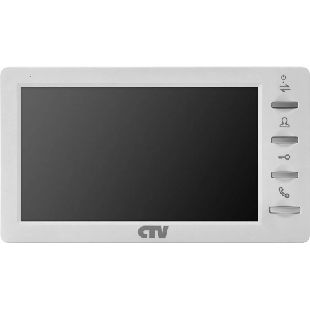Монитор домофона цветной CTV CTV-M1701 Plus W (белый)