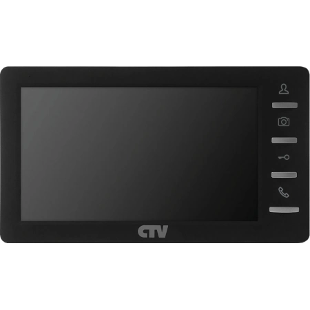 Монитор домофона цветной CTV CTV-M1701 S B (чёрный)