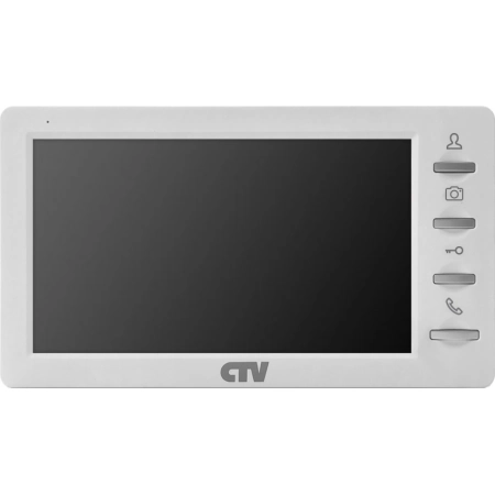 Монитор домофона цветной CTV CTV-M1701 S W (белый)