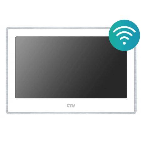 Монитор домофона цветной CTV CTV-M5702 W (белый)