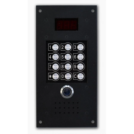 Блок вызова домофона Олевс PROV-TM (чёрный)
