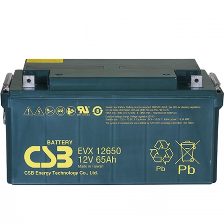 Аккумулятор герметичный свинцово-кислотный CSB EVX 12650
