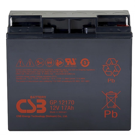 Аккумулятор герметичный свинцово-кислотный CSB GP 12170