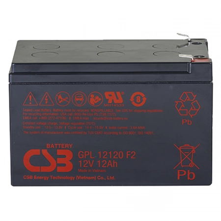 Аккумулятор герметичный свинцово-кислотный CSB CSB GPL 12120