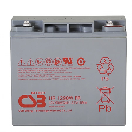 Аккумулятор герметичный свинцово-кислотный CSB HR 1290W