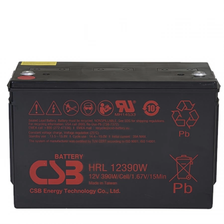 Аккумулятор герметичный свинцово-кислотный CSB HRL 12390W