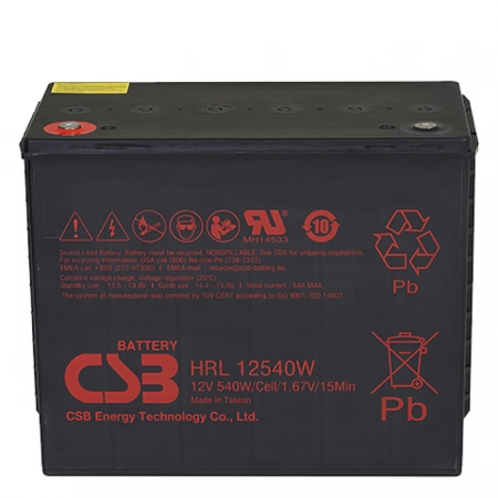 Аккумулятор герметичный свинцово-кислотный CSB HRL 12540W