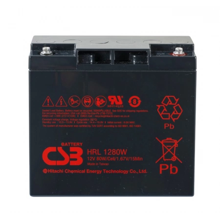Аккумулятор герметичный свинцово-кислотный CSB HRL 1280W