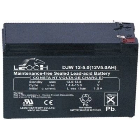 Аккумулятор герметичный свинцово-кислотный LEOCH DJW 12-5,0