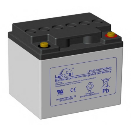 Аккумулятор герметичный свинцово-кислотный LEOCH LPG 12-38