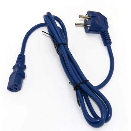Кабель питания Hyperline PWC-IEC13-SHM-3.0-BL