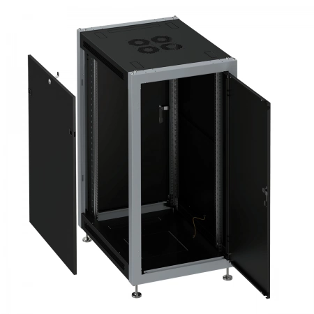 Шкаф напольный 19-дюймовый, 15U SYSMATRIX SL 6015.922 (8307s)
