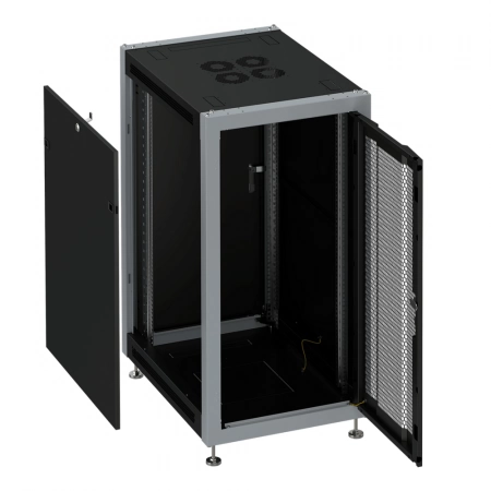 Шкаф напольный 19-дюймовый, 15U SYSMATRIX SL 6015.932 (8265s)