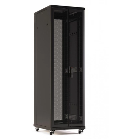 Шкаф напольный 19-дюймовый, 22U Hyperline TTR-2266-DD-RAL9005