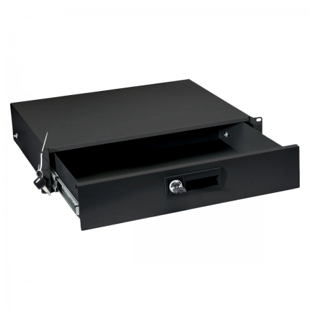 Ящик для документов 2U CABEUS DRW-2U-BK (8637c)