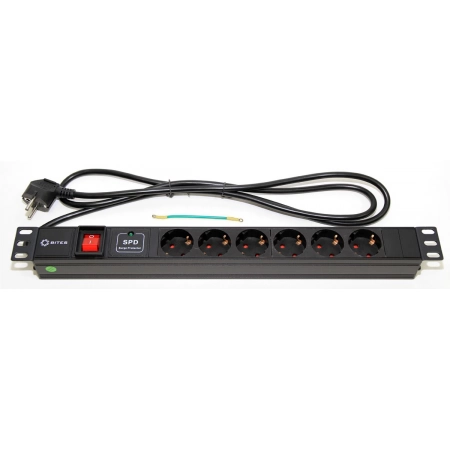 Блок розеток для 19 шкафов 5bites PDU619A-06