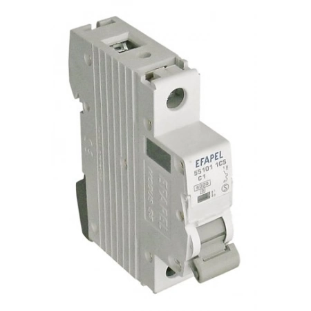 Автоматический выключатель Efapel МСВ 1Р 6kA C 16A (55116 1CS)