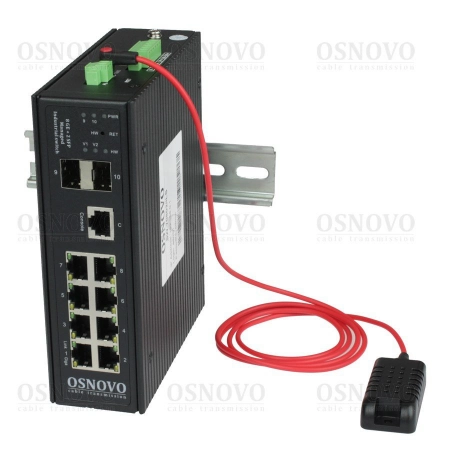 Коммутатор без PoE OSNOVO SW-70802/ILS